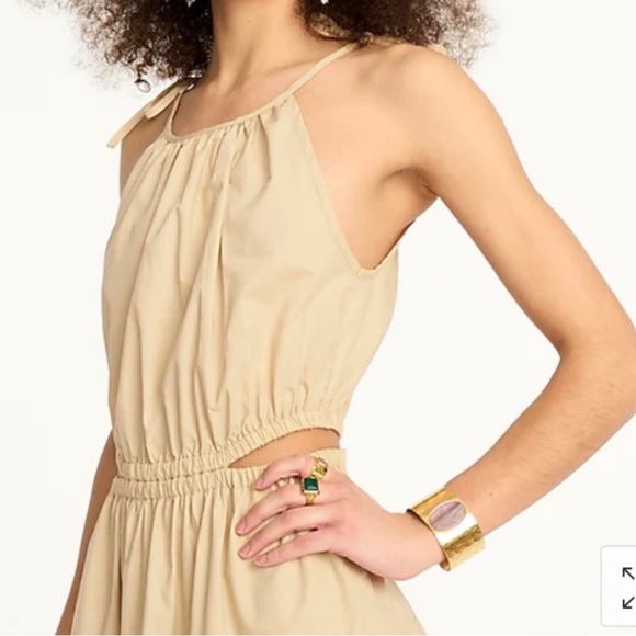 J.Crew tall harbour side-cutout dress! - Picture 2 of 2